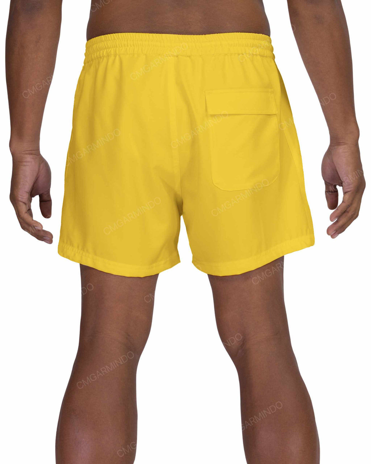 15" Elastic Waist Side Panel Swimshorts