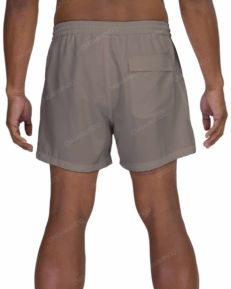 15" Elastic Waist Side Panel Swimshorts