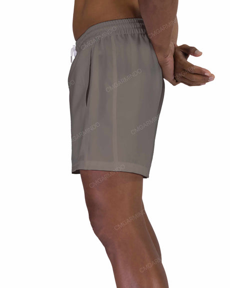 15" Elastic Waist Side Panel Swimshorts