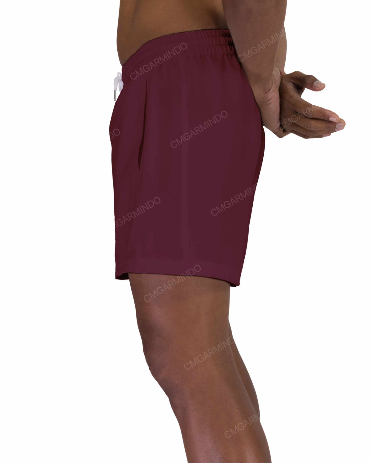 15" Elastic Waist Side Panel Swimshorts