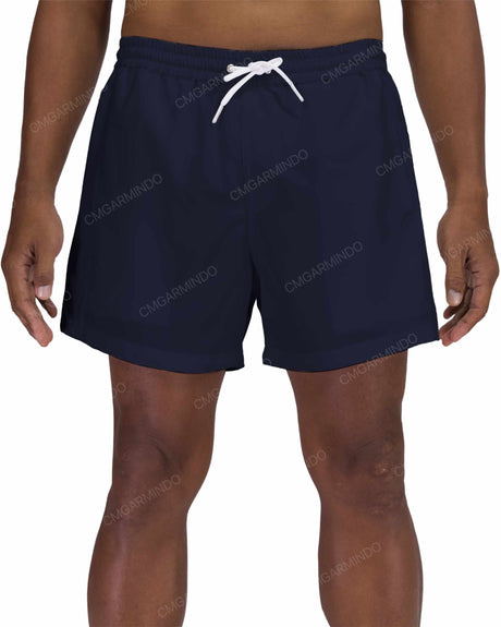 15" Elastic Waist Side Panel Swimshorts