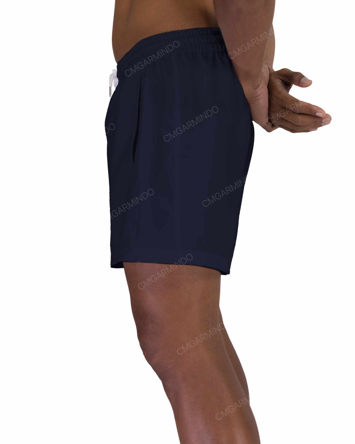 15" Elastic Waist Side Panel Swimshorts