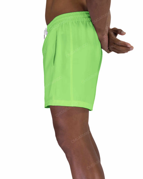 15" Elastic Waist Side Panel Swimshorts
