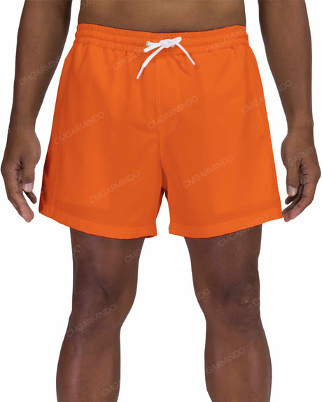 15" Elastic Waist Side Panel Swimshorts