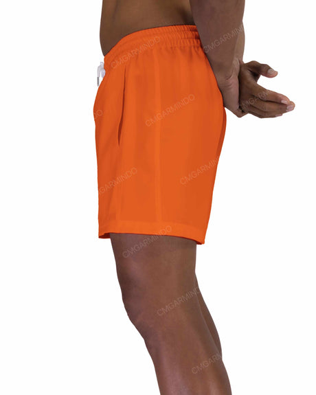 15" Elastic Waist Side Panel Swimshorts