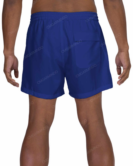 15" Elastic Waist Side Panel Swimshorts