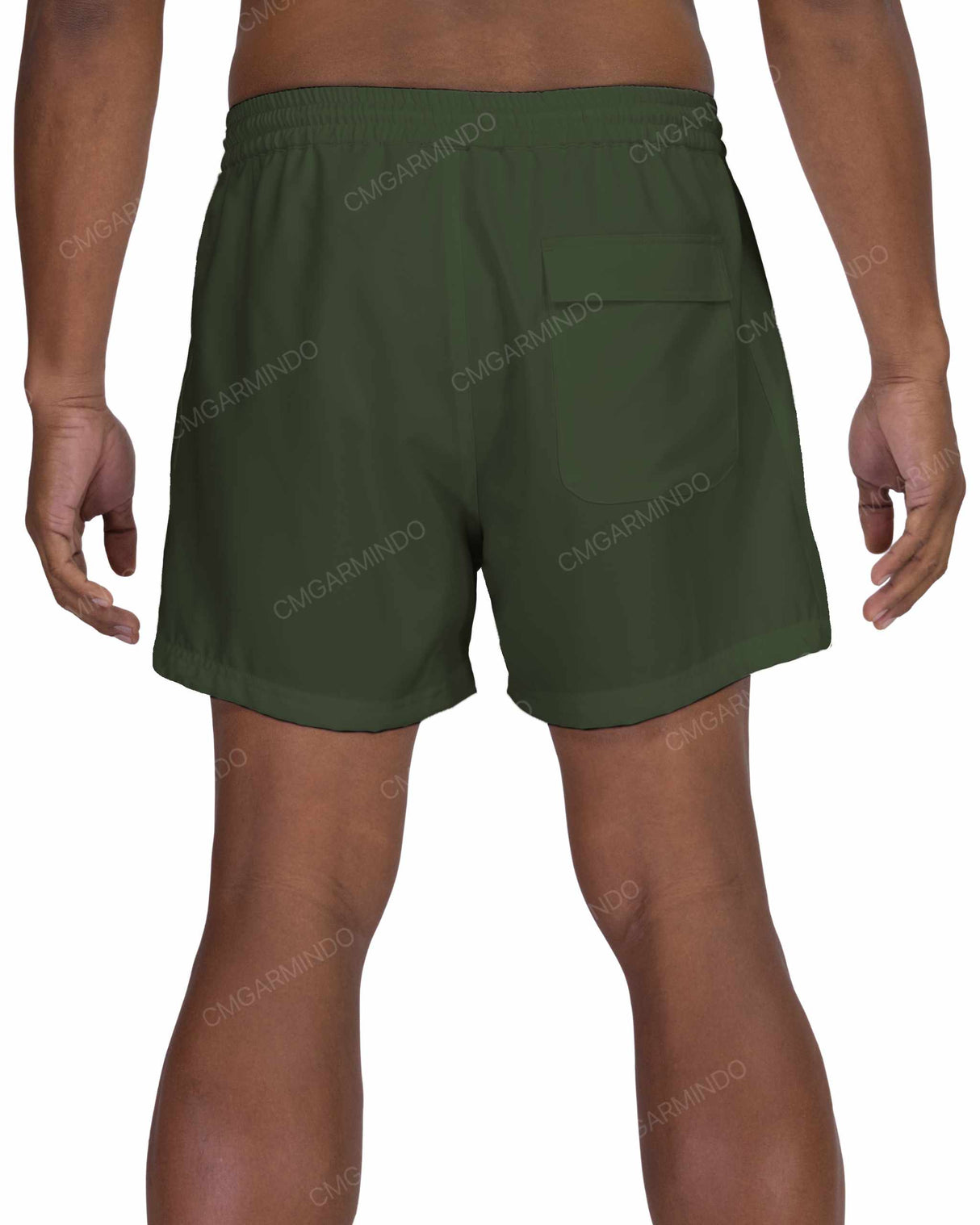 15" Elastic Waist Side Panel Swimshorts