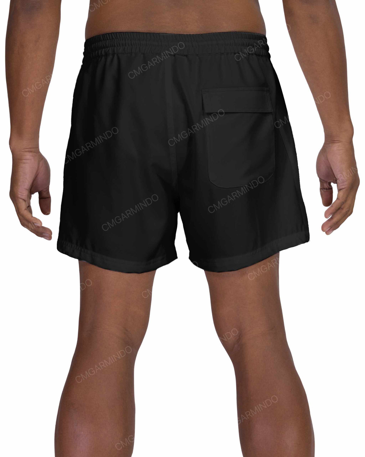 15" Elastic Waist Side Panel Swimshorts