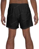 15" Elastic Waist Side Panel Swimshorts