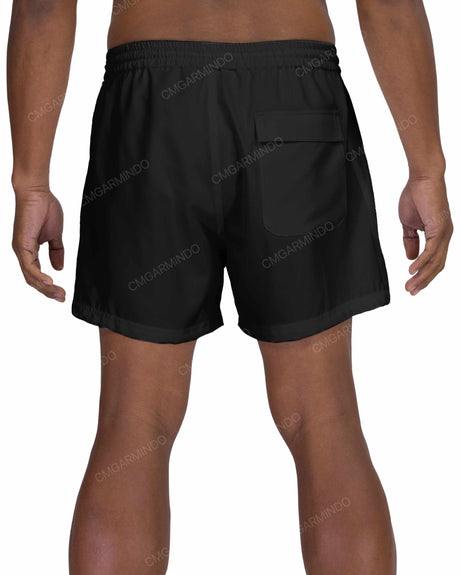 15" Elastic Waist Side Panel Swimshorts