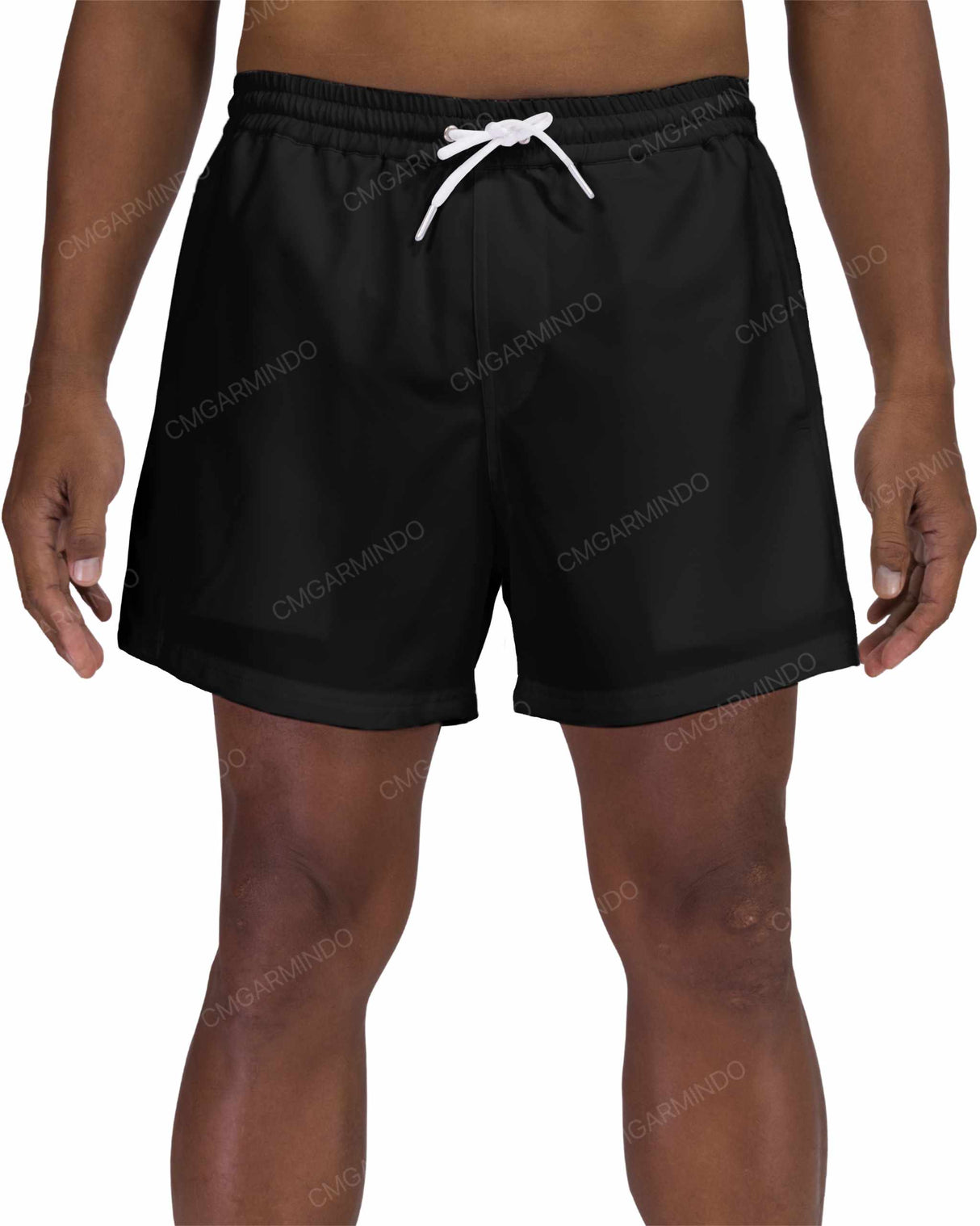 15" Elastic Waist Side Panel Swimshorts