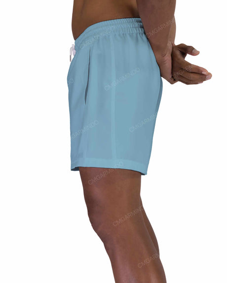 15" Elastic Waist Side Panel Swimshorts