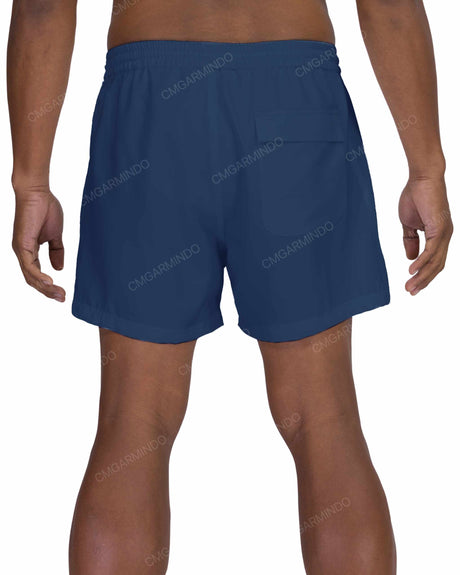 15" Elastic Waist Side Panel Swimshorts