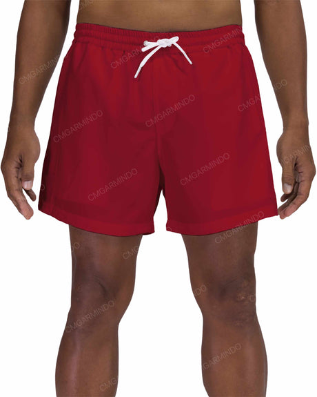 15" Elastic Waist Side Panel Swimshorts
