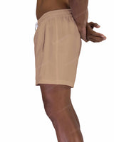 15" Elastic Waist Side Panel Swimshorts