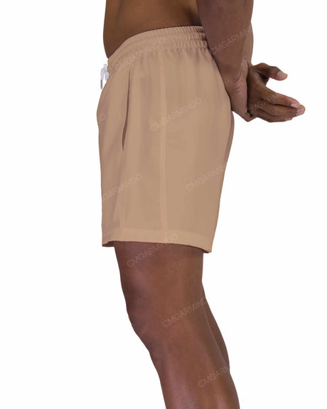 15" Elastic Waist Side Panel Swimshorts