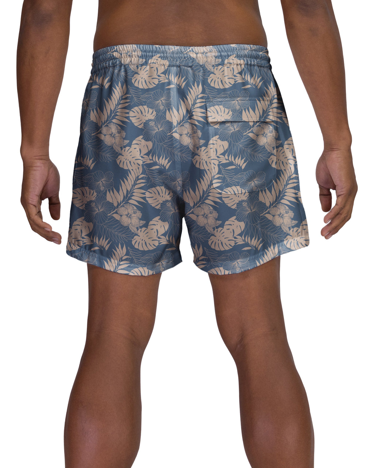 15" Elastic Waist Side Panel Swimshorts