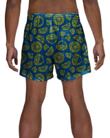 15" Elastic Waist Side Panel Swimshorts