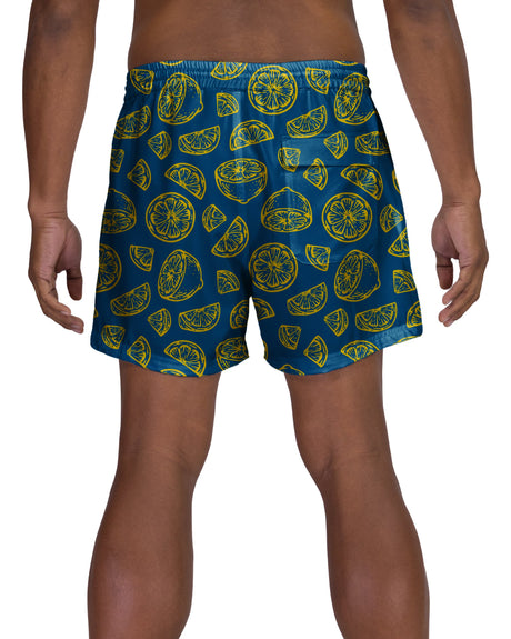 15" Elastic Waist Side Panel Swimshorts