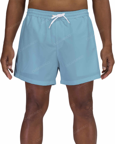 15" Elastic Waist Side Panel Swimshorts