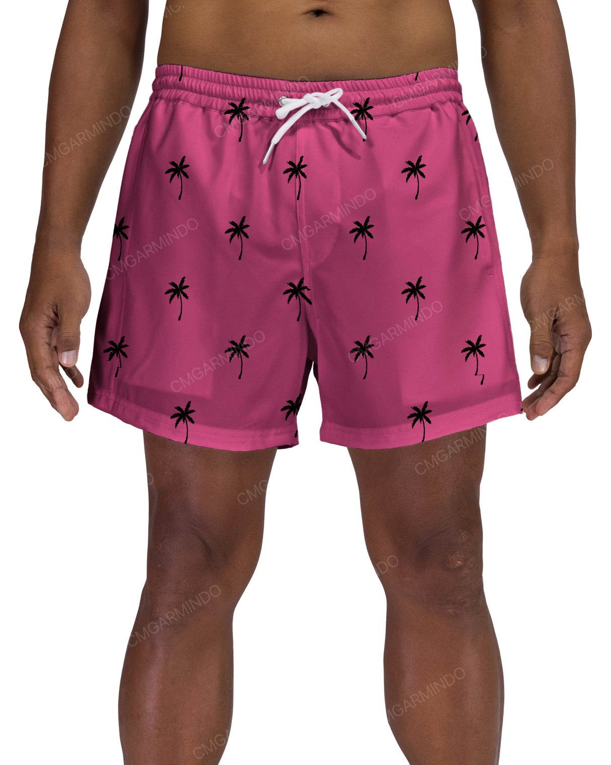 15" Elastic Waist Side Panel Swimshorts