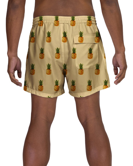 15" Elastic Waist Side Panel Swimshorts