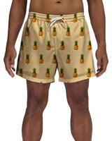15" Elastic Waist Side Panel Swimshorts