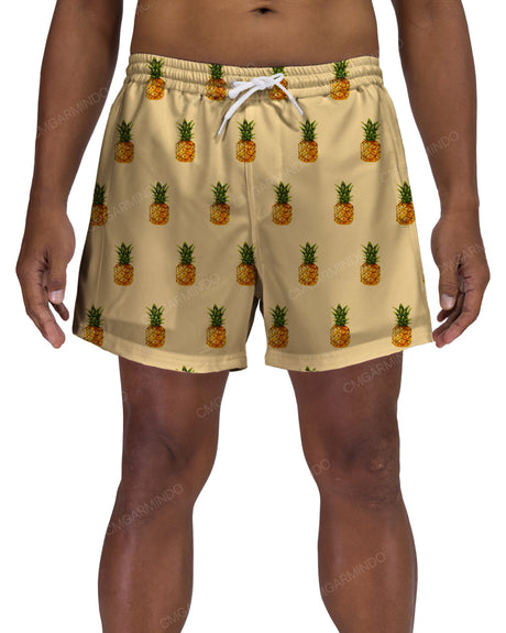 15" Elastic Waist Side Panel Swimshorts