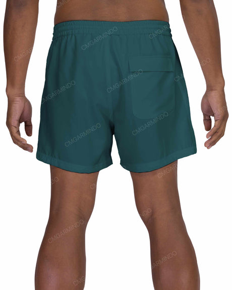 15" Elastic Waist Side Panel Swimshorts