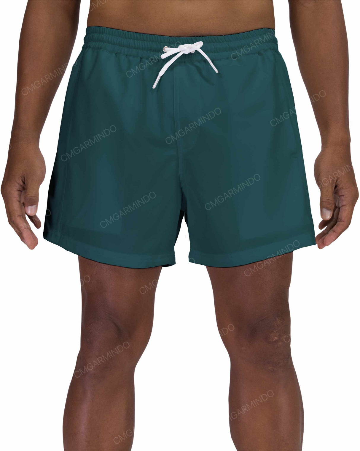 15" Elastic Waist Side Panel Swimshorts