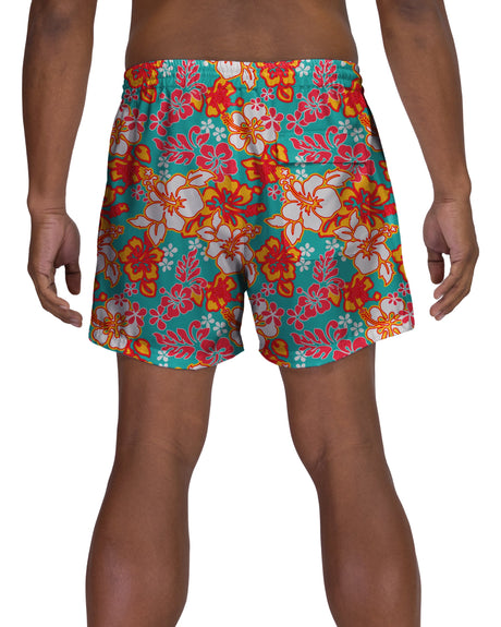 15" Elastic Waist Side Panel Swimshorts