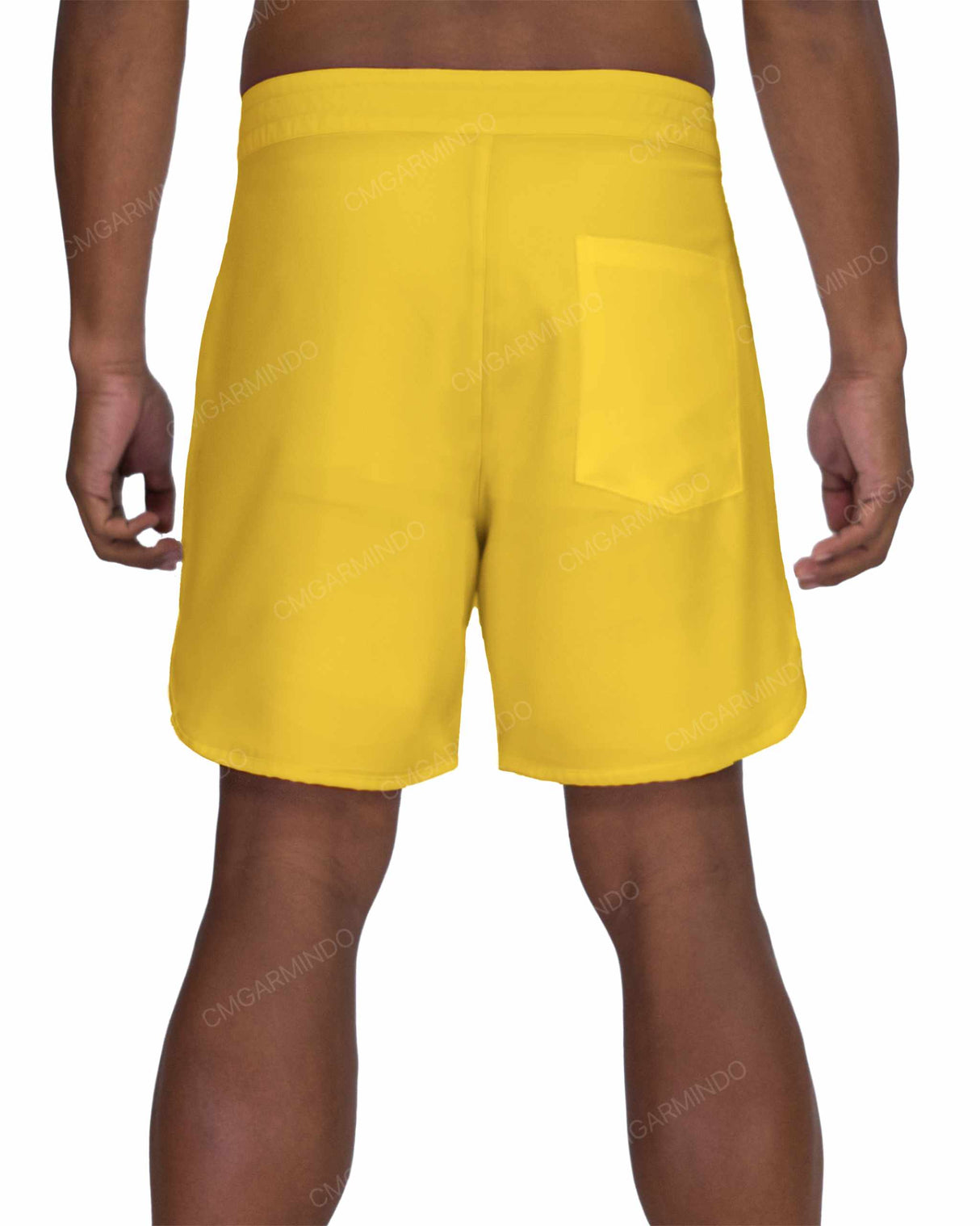 17" Fixed Waist Dolphin Hem Boardshorts