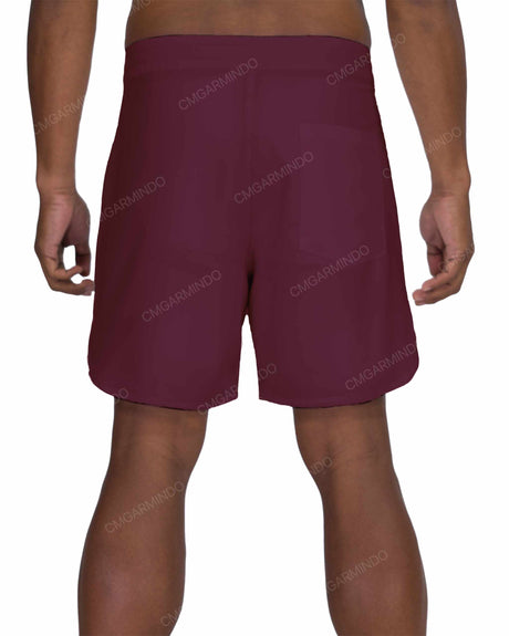 17" Fixed Waist Dolphin Hem Boardshorts