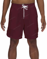 17" Fixed Waist Dolphin Hem Boardshorts