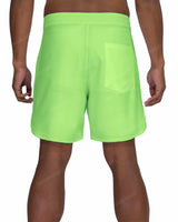 17" Fixed Waist Dolphin Hem Boardshorts