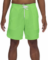 17" Fixed Waist Dolphin Hem Boardshorts
