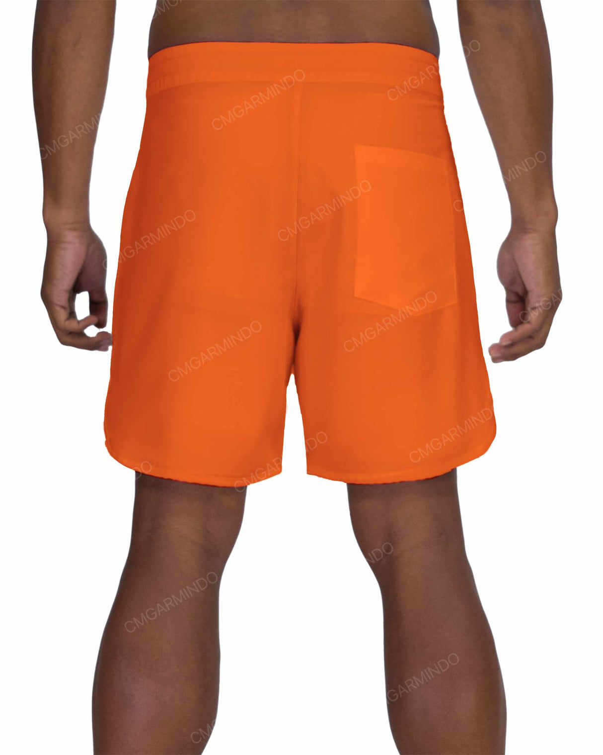 17" Fixed Waist Dolphin Hem Boardshorts