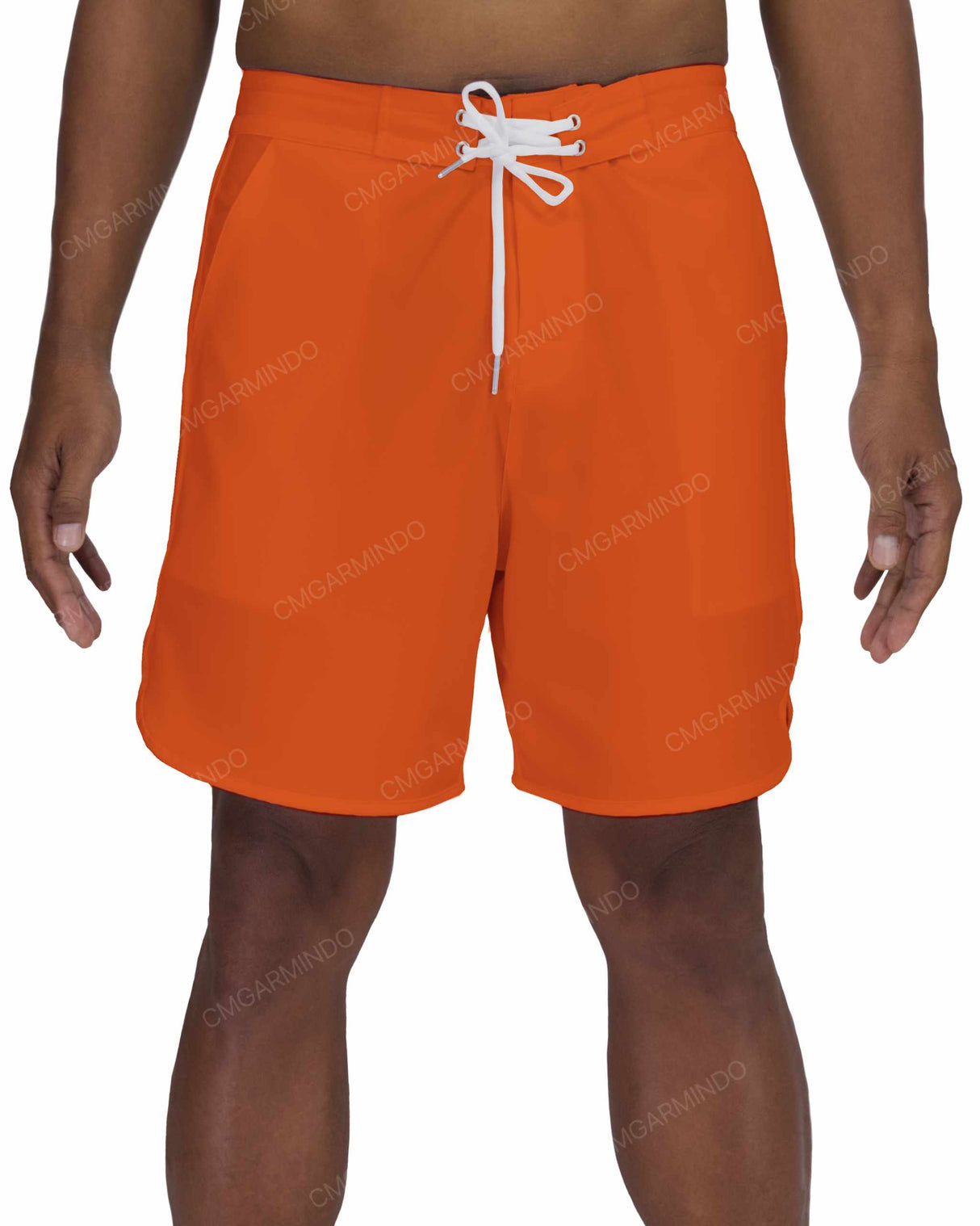 17" Fixed Waist Dolphin Hem Boardshorts