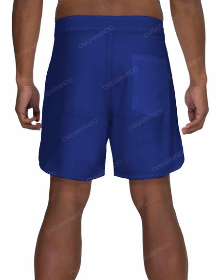 17" Fixed Waist Dolphin Hem Boardshorts
