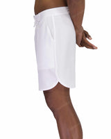 17" Fixed Waist Dolphin Hem Boardshorts