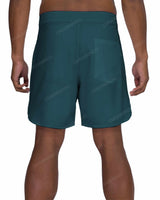 17" Fixed Waist Dolphin Hem Boardshorts