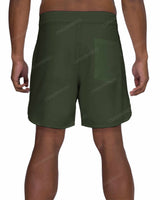17" Fixed Waist Dolphin Hem Boardshorts