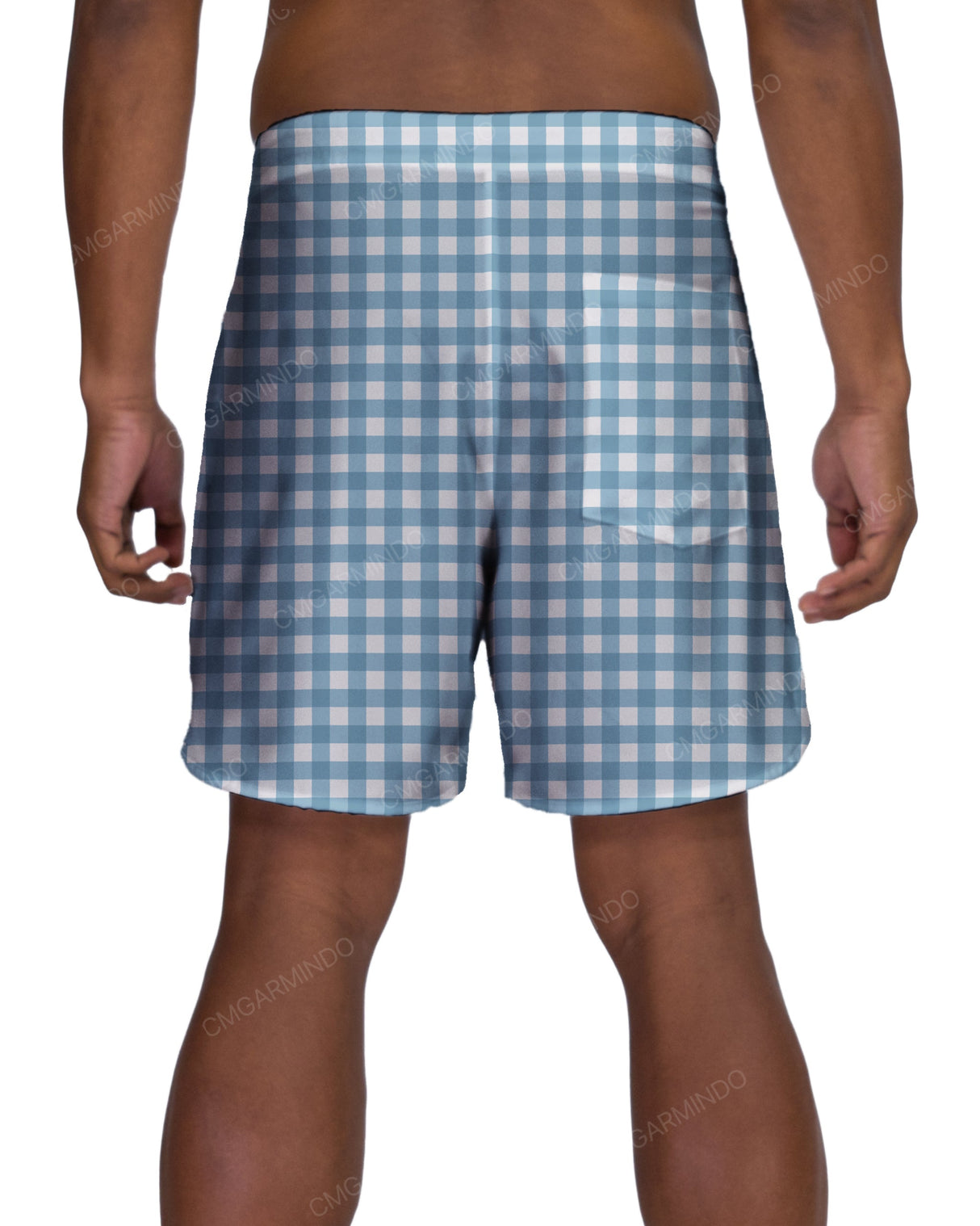 17" Fixed Waist Dolphin Hem Boardshorts
