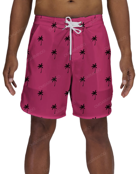 17" Fixed Waist Dolphin Hem Boardshorts