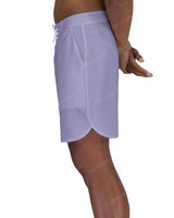 17" Fixed Waist Dolphin Hem Boardshorts