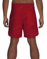 17" Fixed Waist Dolphin Hem Boardshorts
