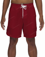 17" Fixed Waist Dolphin Hem Boardshorts