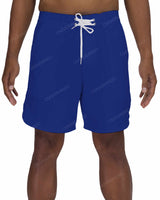 17" Fixed Waist Dolphin Hem Boardshorts