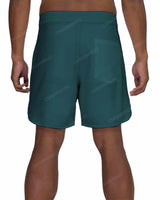 17" Fixed Waist Dolphin Hem Boardshorts