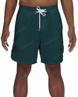 17" Fixed Waist Dolphin Hem Boardshorts